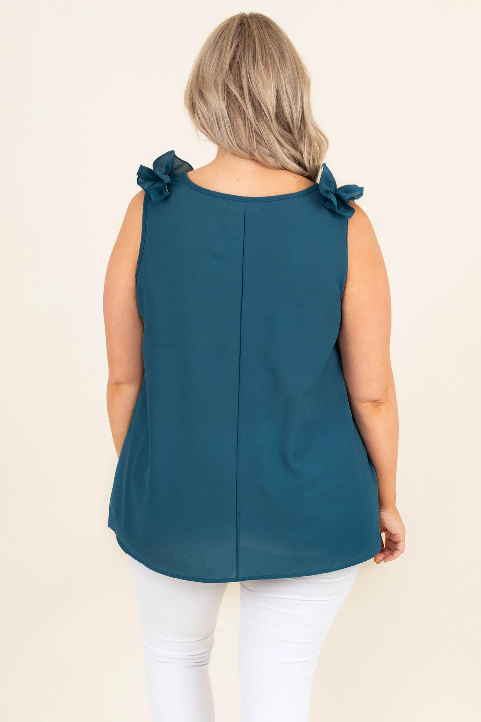 Borrowing You Top, Teal