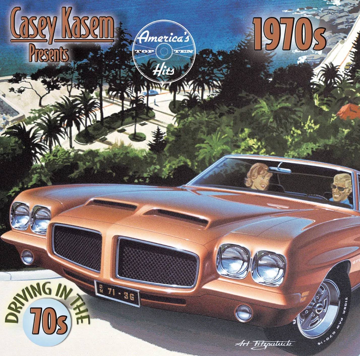 Casey Kasem Presents America's Top Ten Hits: Driving In The 70's