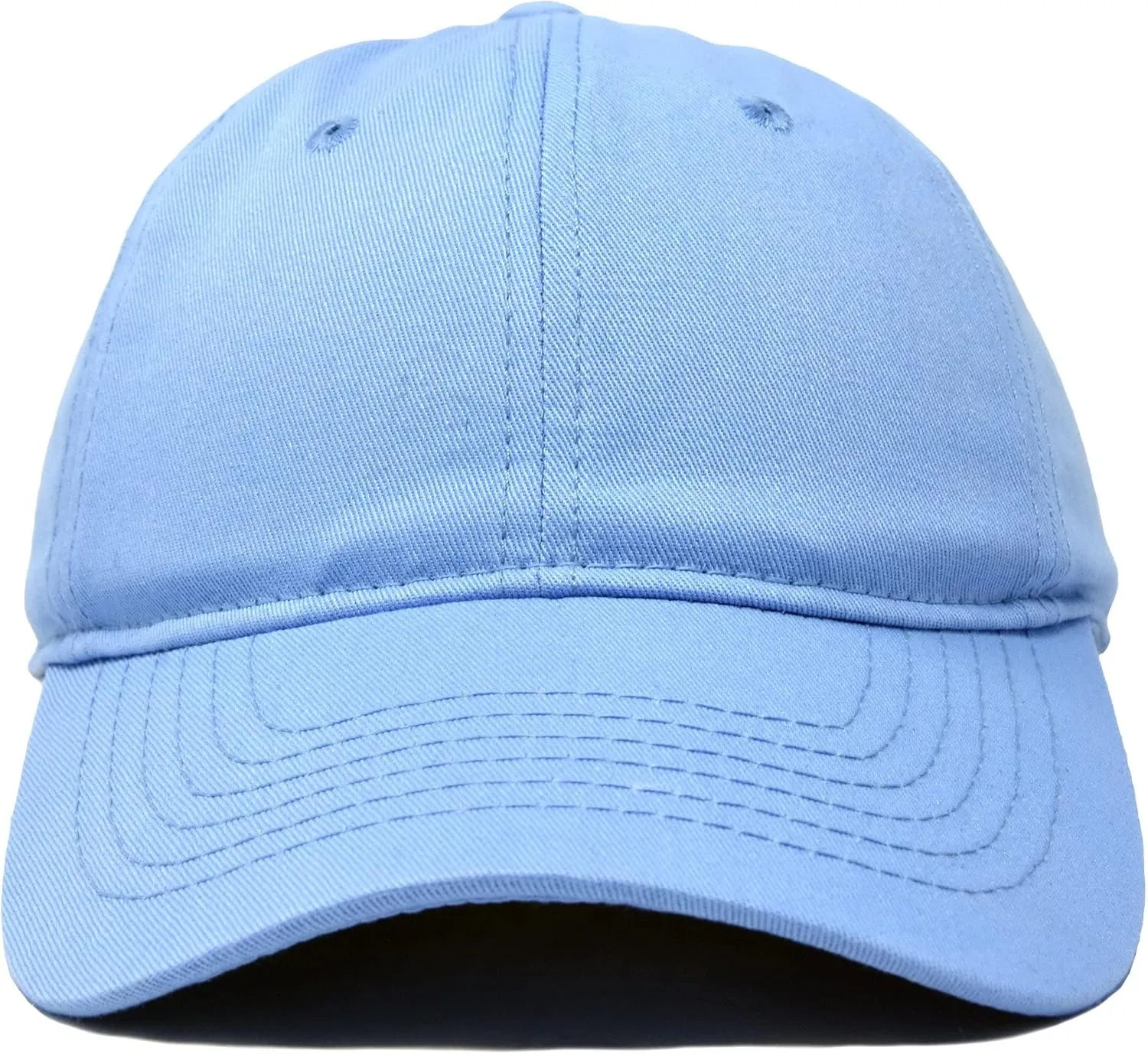 DALIX Womens Cap Adjustable Hat 100% Cotton Black White Gold Lavender Blue Pink Lime Green Hot Pink