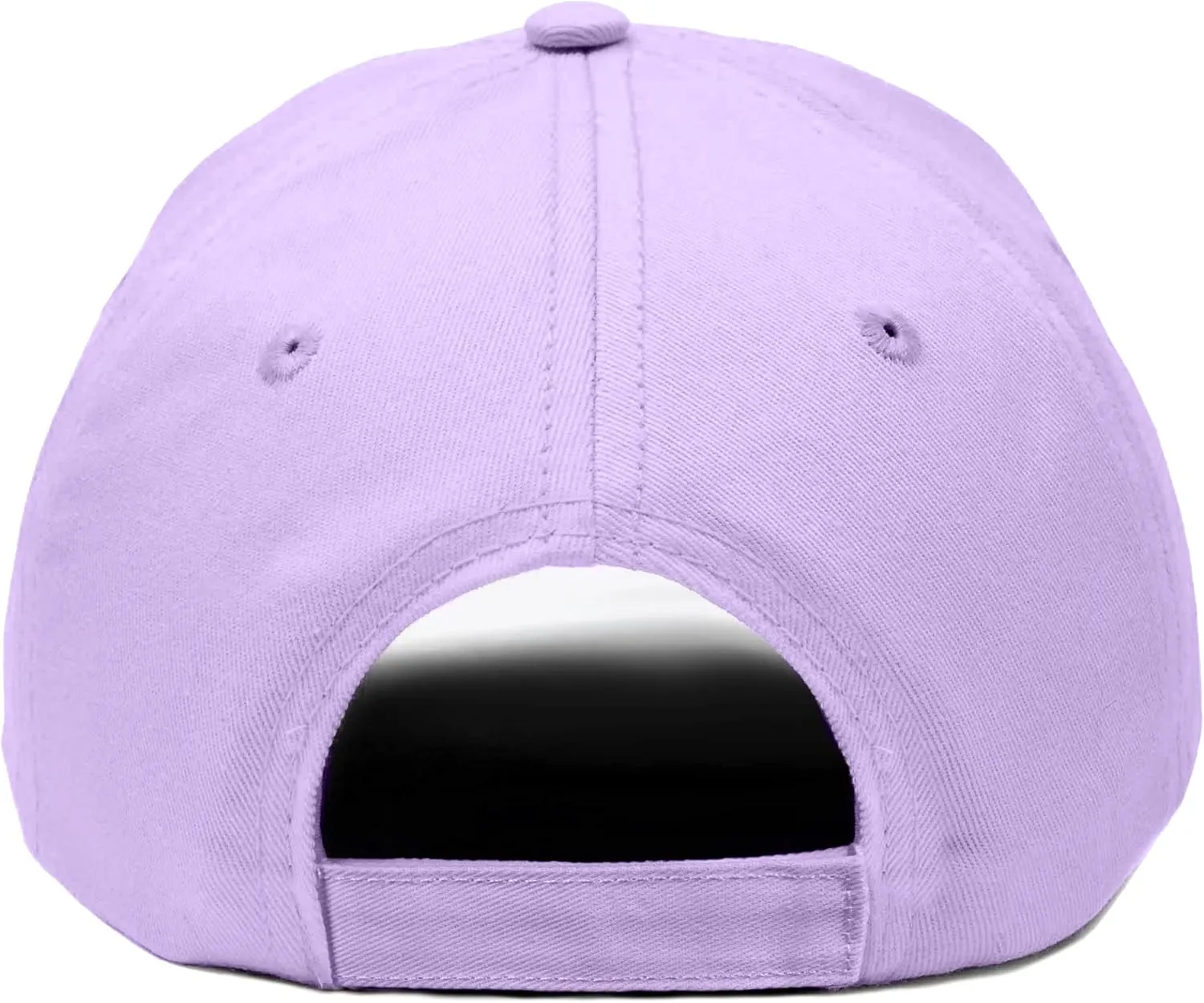 DALIX Womens Cap Adjustable Hat 100% Cotton Black White Gold Lavender Blue Pink Lime Green Hot Pink