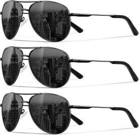 Eiuizah Polarized Aviator Sunglasses for Men Women- Classic Sun Glasses for Driving Fishing with UV Protection