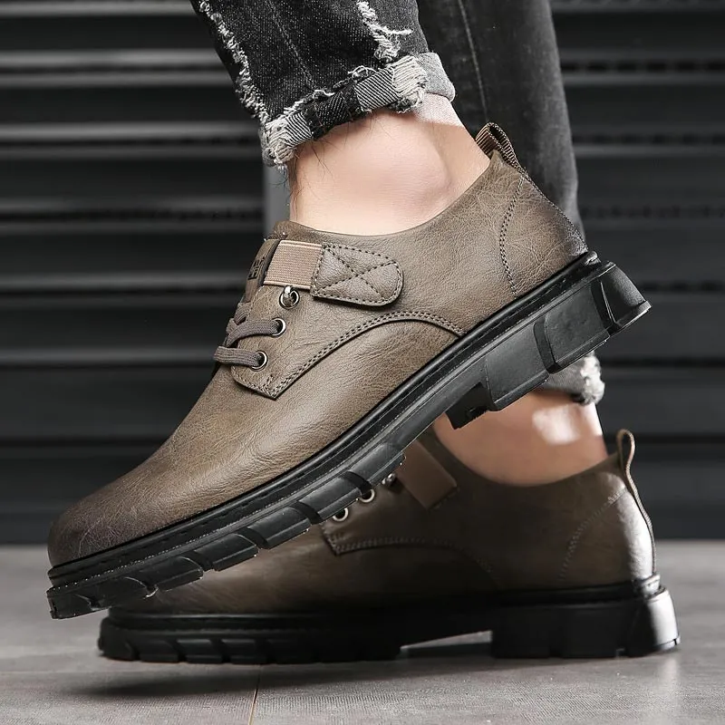 🔥Free shipping🔥Men’s Vintage Cargo Leather Shoes