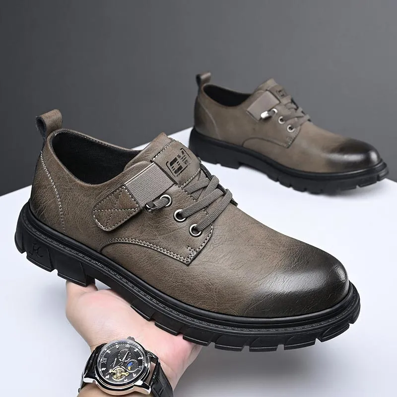 🔥Free shipping🔥Men’s Vintage Cargo Leather Shoes