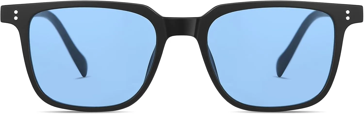 Gtand Unisex Vintage Retro Square Style Tinted Sunglasses For Men Women Fashion Rectangle Sun Glasses 52mm