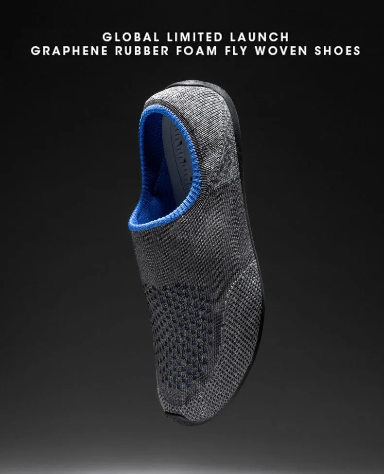 Mens Barefoot Graphene shoes Socks driving Cross Trainer Shoes Sneakers