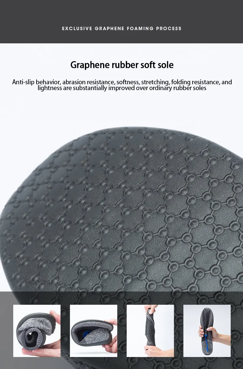 Mens Barefoot Graphene shoes Socks driving Cross Trainer Shoes Sneakers