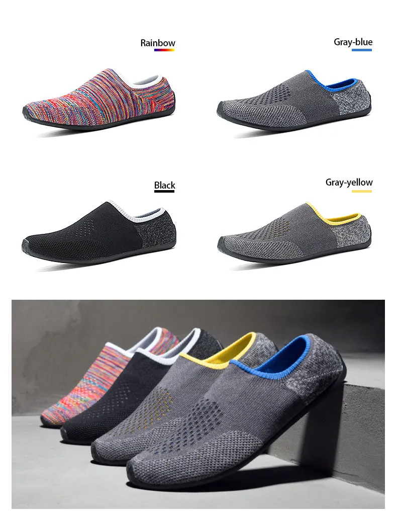 Mens Barefoot Graphene shoes Socks driving Cross Trainer Shoes Sneakers