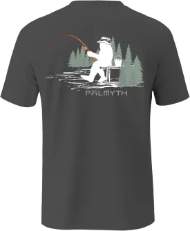 Palmyth Mens Fishing Shirts Short Sleeve UPF 50  T-Shirt UV Sun Protection SPF Tee Quick Dry