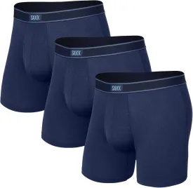 SAXX Underwear Co. - Men's Daytripper Boxer Brief Fly 3Pk With Built-In Pouch Support - Underwear For Men