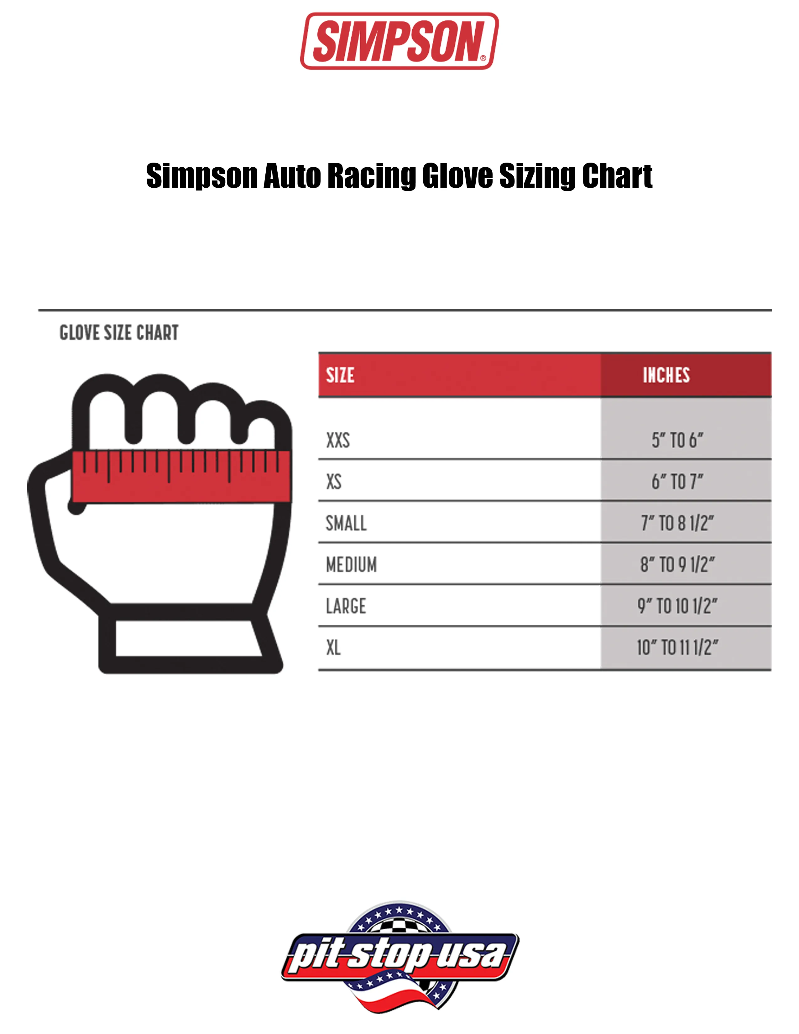 Simpson Liberty Glove