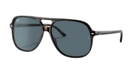 Unisex Ray Ban Sunglasses Rb2198 Bill Polished Havana/ Blue Sunnies - Xs