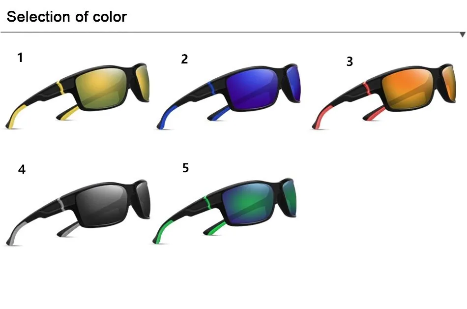 Unisex UV400 Cycling Sports Hiking Fishing Running Goggles Sunglasses