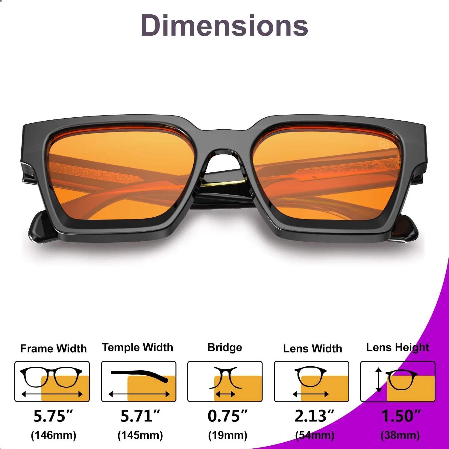 VISOONE Fashion 100% UV400 Protection Rectangle TR90 Y2K Sunglasses Accessories for Women Men RIVER