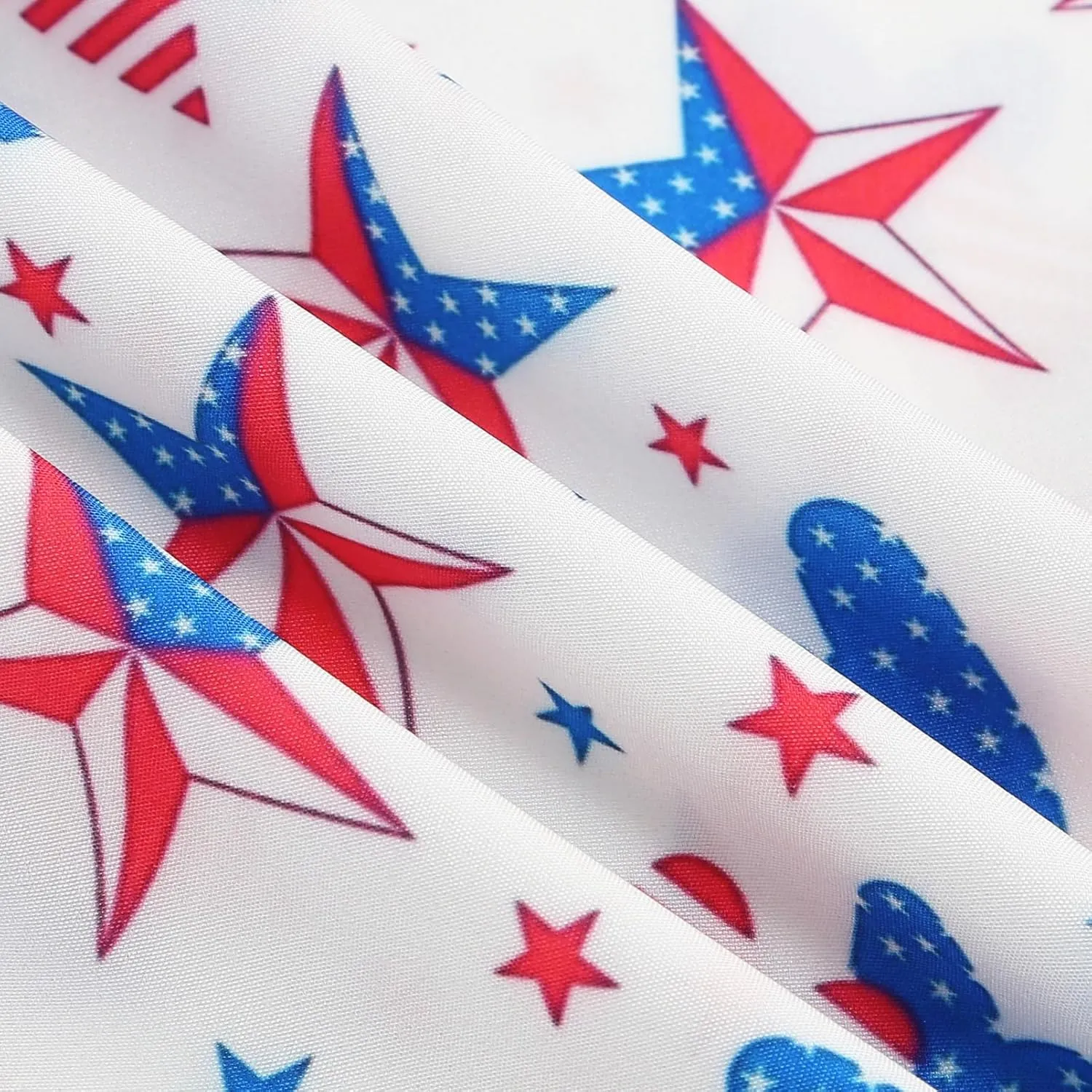 yolsun Men's 4th of July Button-Down Shirt - Casual Short Sleeve, American Flag Print, Independence Day Hawaiian Shirt