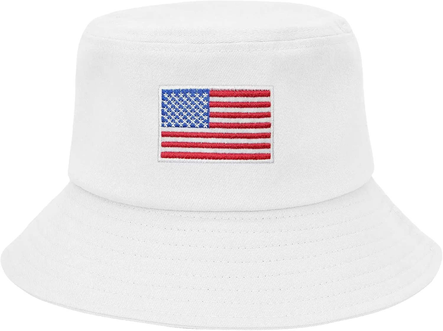 Zando USA American Flag Hats for Women Men Red White and Blue Hat 4th of July Patriotic Hats - Sun Protection, Breathable